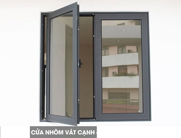 Nhôm hệ vát cạnh 55