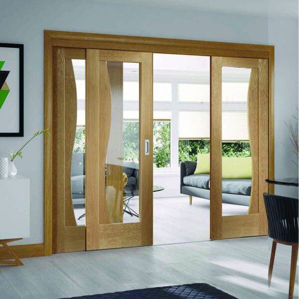  cửa lùa nhôm kính phòng ngủ 1 cánh