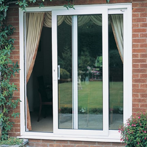  cửa lùa nhôm kính phòng ngủ 2 cánh