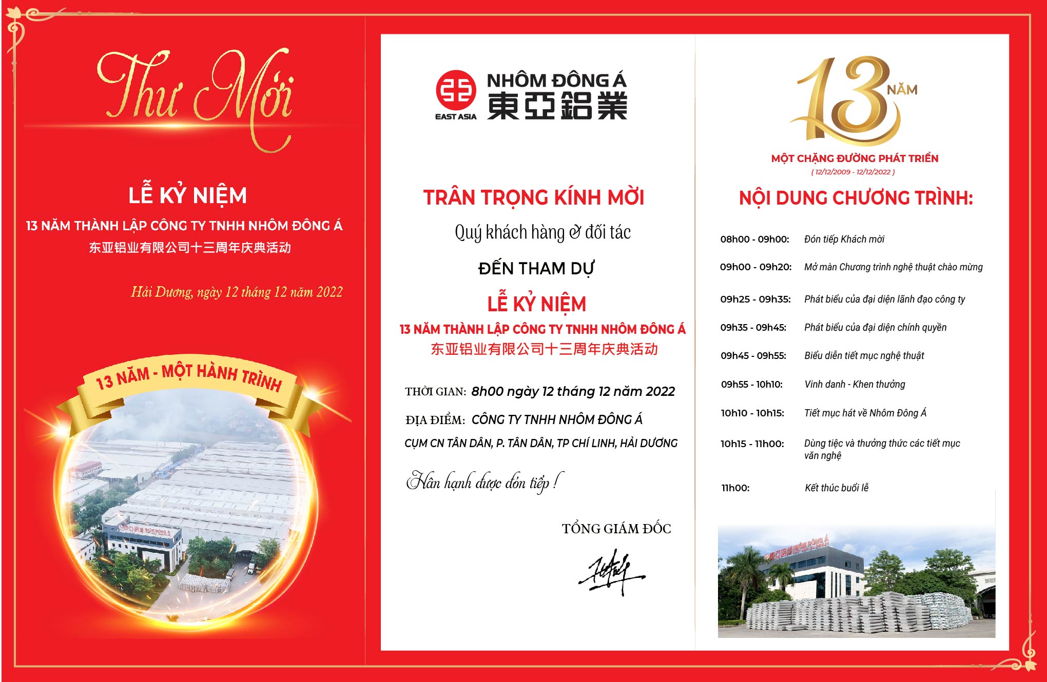 thiệp mời bài đăng