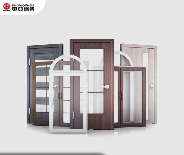 Cấu tạo cửa nhôm Đông Á
