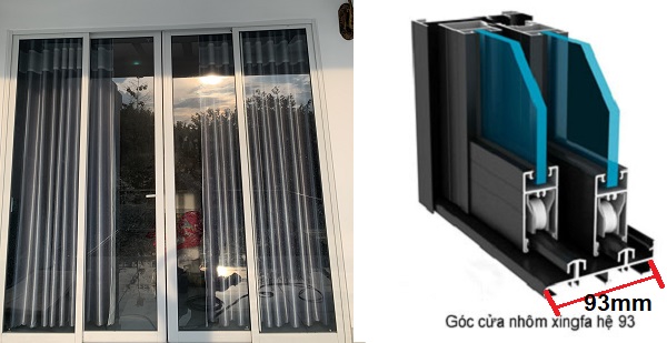 ứng dụng cửa nhôm 93
