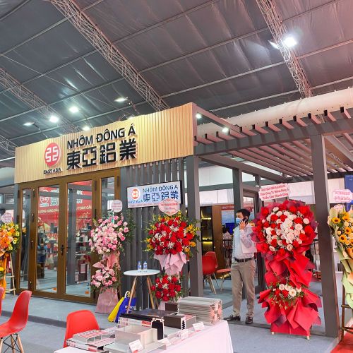 NHÔM ĐÔNG Á - DẤU ẤN THƯƠNG HIỆU DẪN ĐẦU TẠI VIETBUILD HÀ NỘI 2023