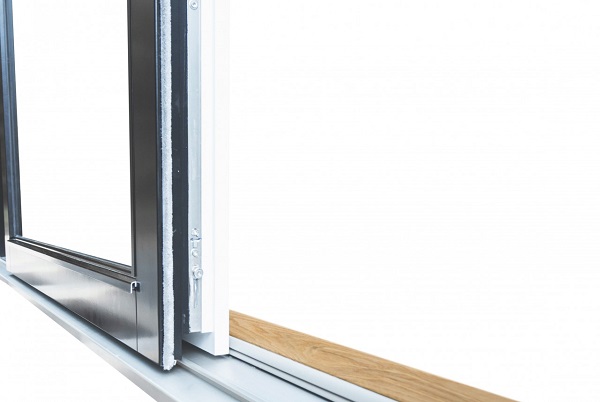 Mẫu cửa nhôm hệ 1 cánh đơn giản