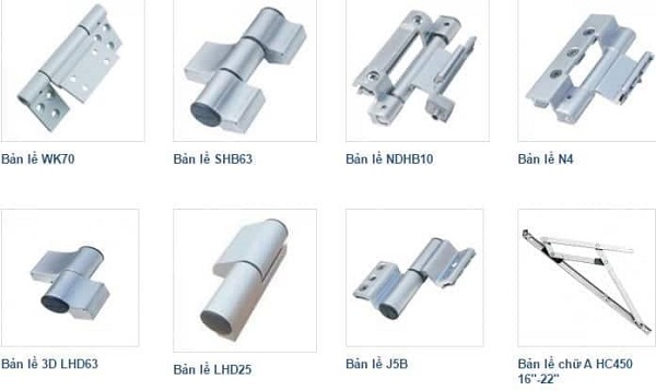 Phụ kiện cửa nhôm kính