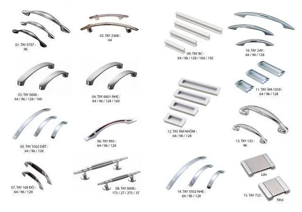 Bộ phụ kiện nhôm kính gồm những gì ? 