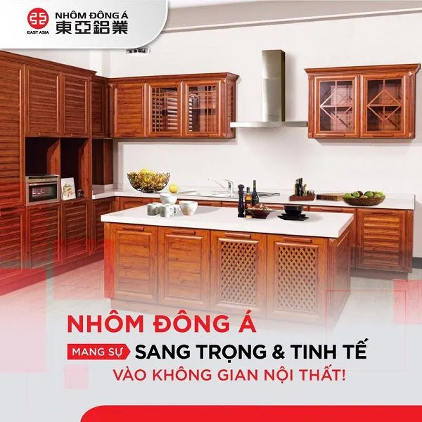 Nhôm thường Đông Á ứng dụng trong ngành nội thất Nhôm thường Đông Á ứng dụng trong ngành nội thất
