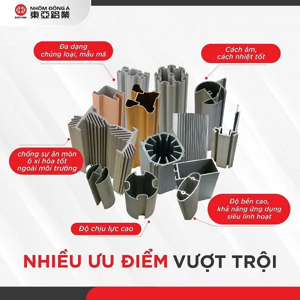 Ưu điểm cửa nhôm kính thông dụng