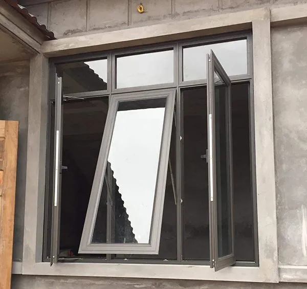 Mẫu cửa sổ nhôm kính 3 cánh Mẫu cửa sổ nhôm kính 3 cánh