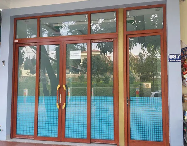 Cửa trượt quay 4 cánh