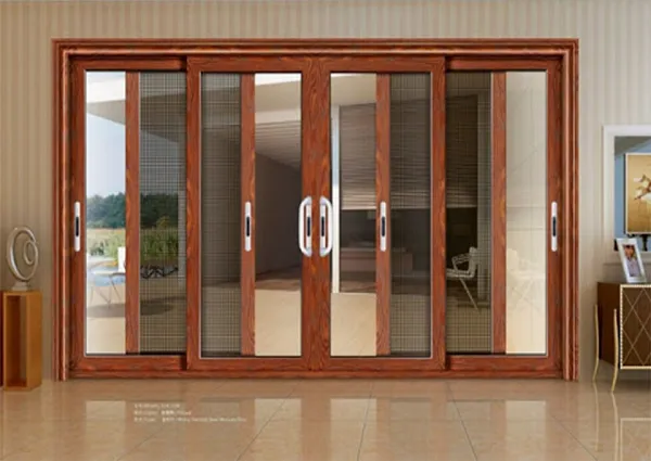 Cửa trượt quay 4 cánh