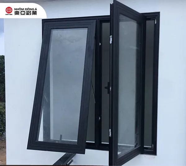 Cửa sổ 1 cánh mở hất nhôm kính Cửa sổ 1 cánh mở hất nhôm kính