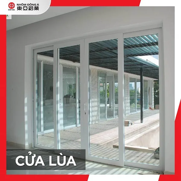 cửa nhôm lùa 4 cánh