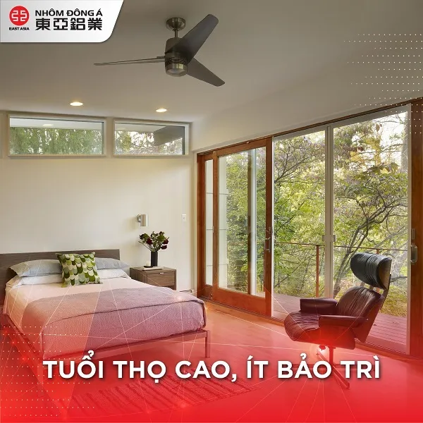 Tìm hiểu cửa nhôm lùa 4 cánh