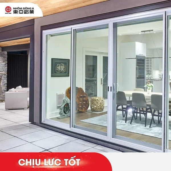 Cửa nhôm 4 cánh