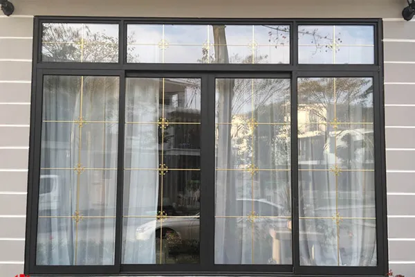 Mẫu cửa nhôm lùa 4 cánh