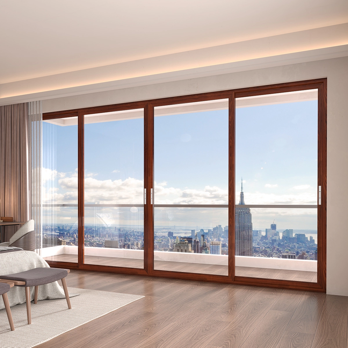 CỬA LÙA HỆ DY55