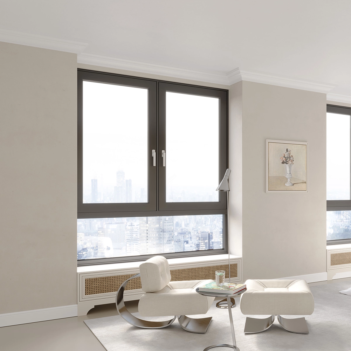 CỬA SỔ MỞ QUAY DY56 BẢN 120